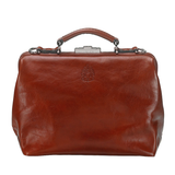 Leren damestas - Dr. Apple - Cognac