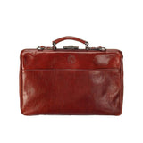 Leren Laptoptas - The Classic - Kastanje