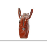 Leren Laptoptas - The Sleeve Plus - Cognac