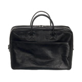 Leather Laptop Bag - The Sleeve Plus - Black