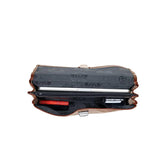 Leren Aktetas - The Walker - Cognac