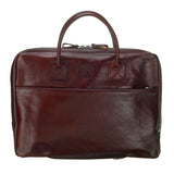 Leren Laptoptas - The Windsor - Donkerbruin