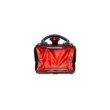 Leren damestas - Miss Doctor - Zwart met Cognac