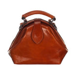 Leren damestas – The Vesper – Cognac