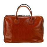 Leren laptoptas - The Windsor - Cognac