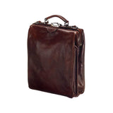 Leren Rugtas - On The Bag - Donkerbruin