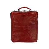 Leather Backpack - On The Bag - Chestnut