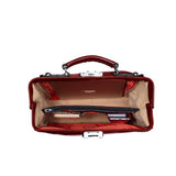 Leather Backpack - On The Bag - Chestnut