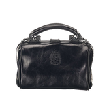 Leren damestas - Miss Doctor - Zwart