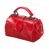 Leren damestas - Miss Doctor - Rood