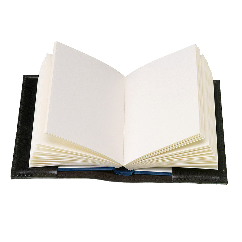 Leren notitieboek - The Bunt - Zwart