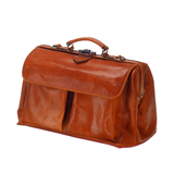 Leren Dokterstas - The Doctor - Cognac