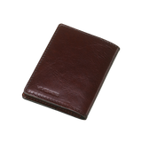 Leren paspoorthouder - The Holder - Donkerbruin