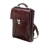 Leren Rugtas - The Ryder - Donkerbruin