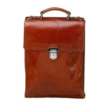 Leren Rugtas - The Ryder - Cognac