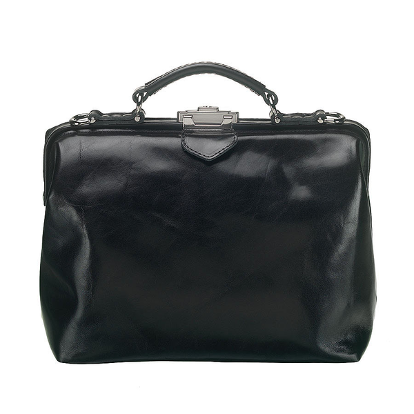 Women's Leather Bag – Dr. Apple - Black