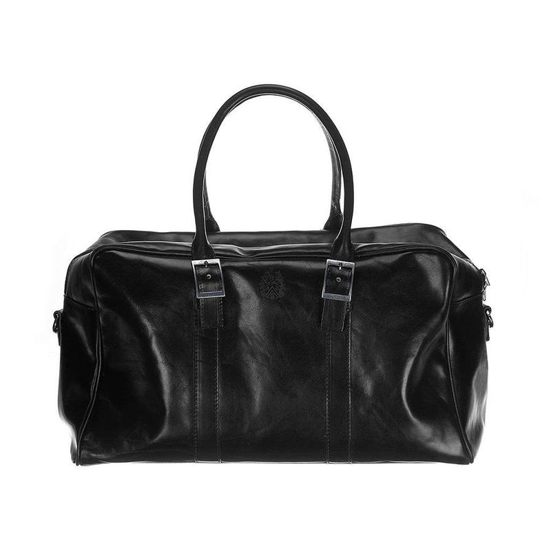 Leather Travel Bag - The Traveler - Black