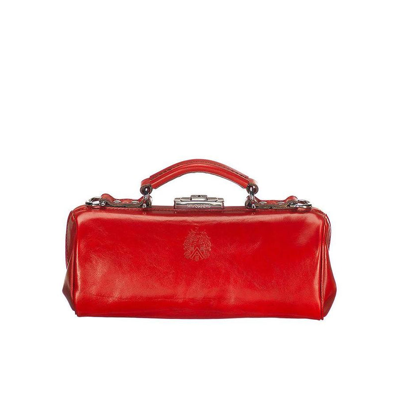 Leather ladies bag - The Volpe - Red