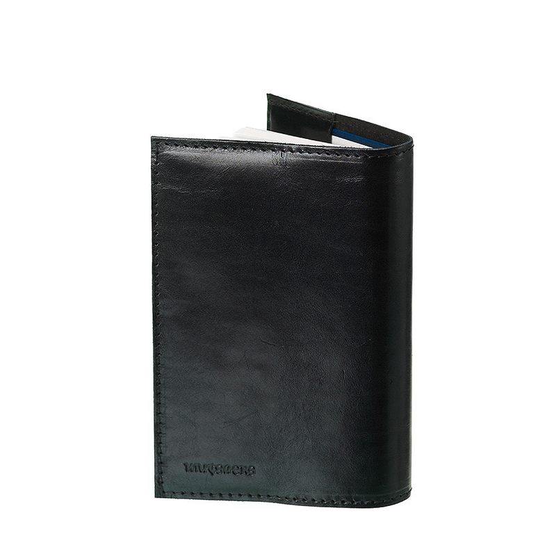 Leather notebook - The Bunt - Black