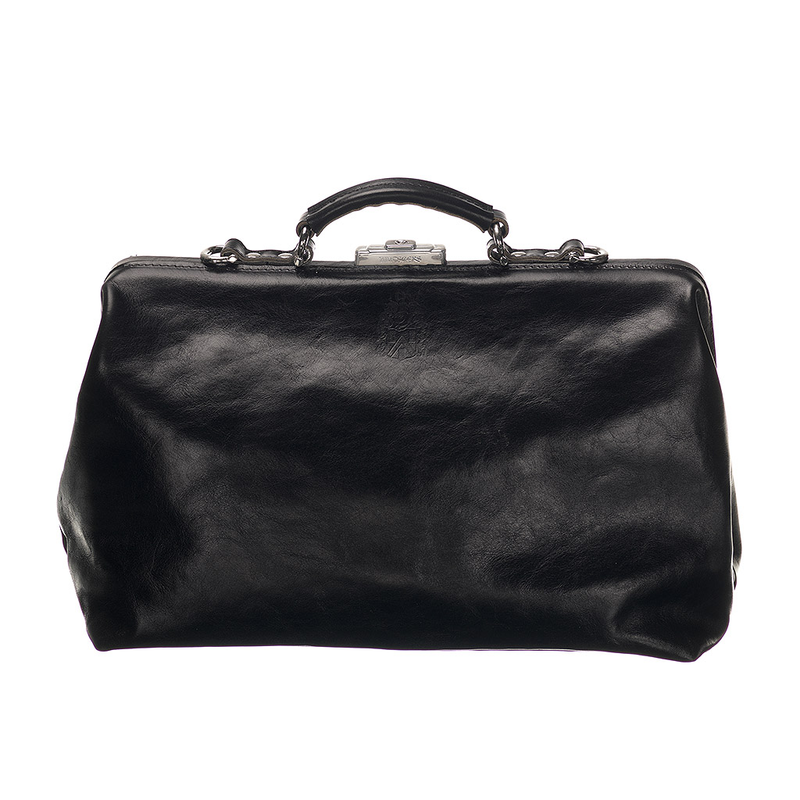 Leather Doctor's Bag -The Doctor - Black