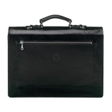 Leather Briefcase - The Jones - Black